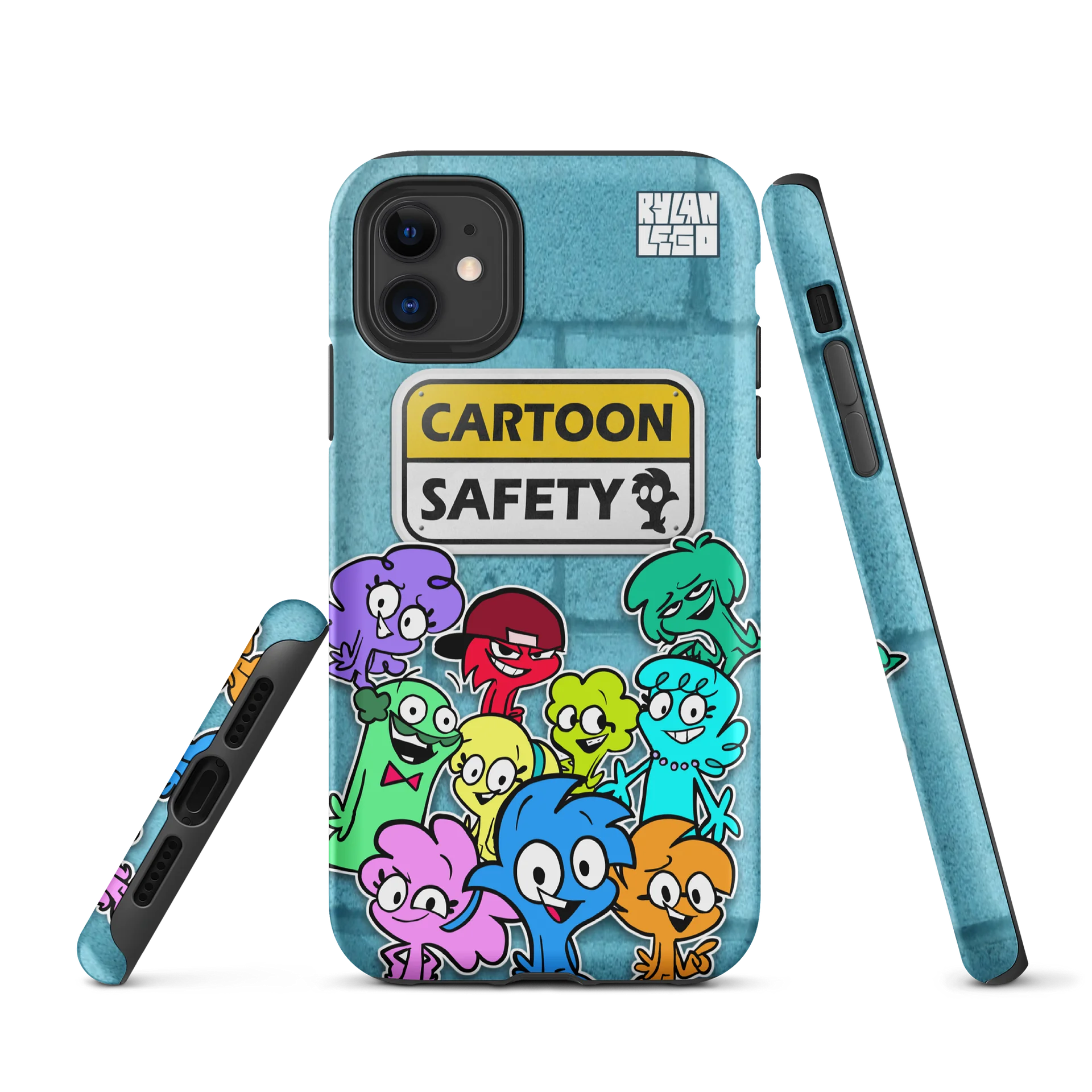 Cartoon Safety - iPhone® Tough Case product image (2)