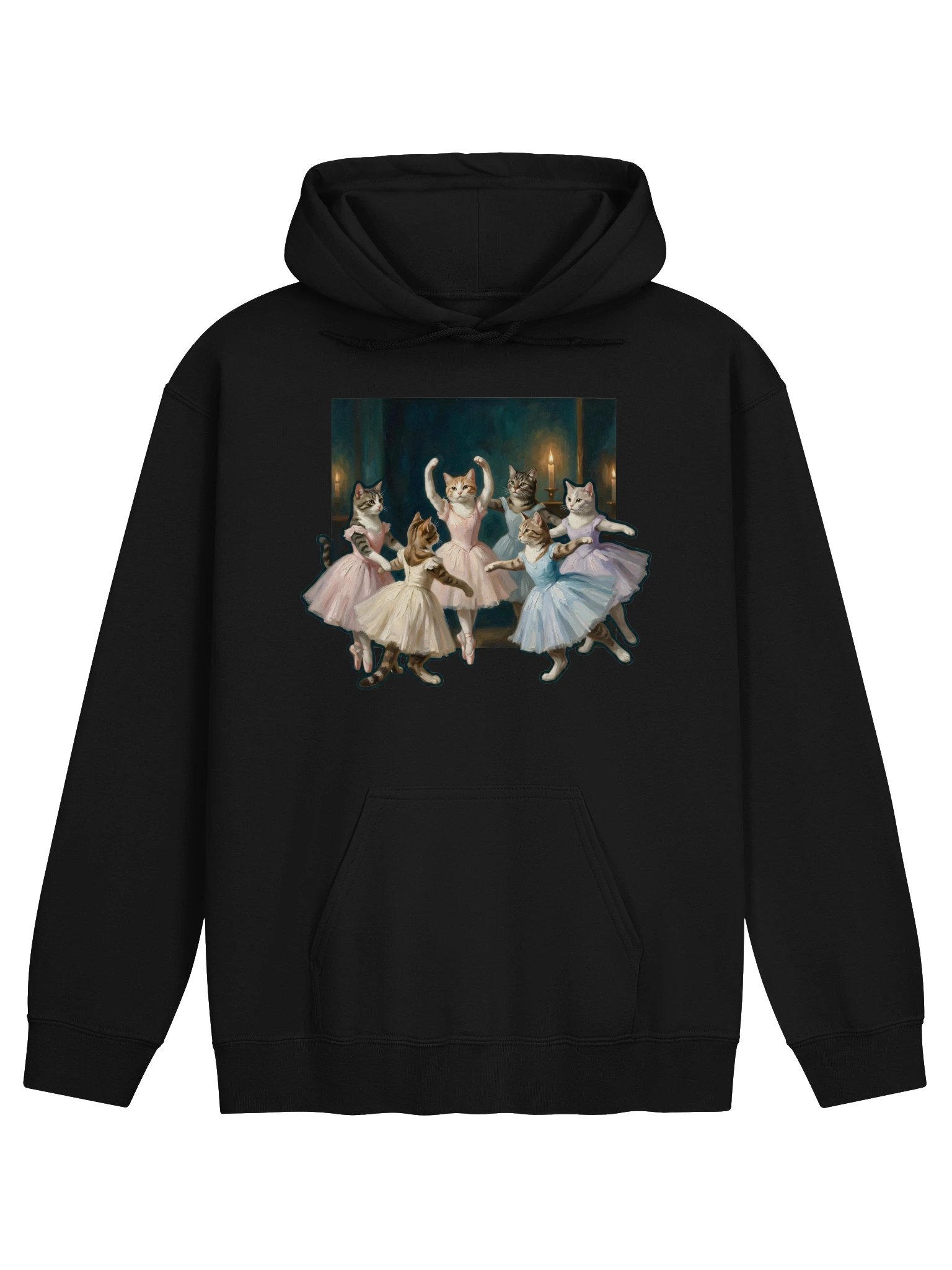 Ballet Cats Hoodie product image (1)