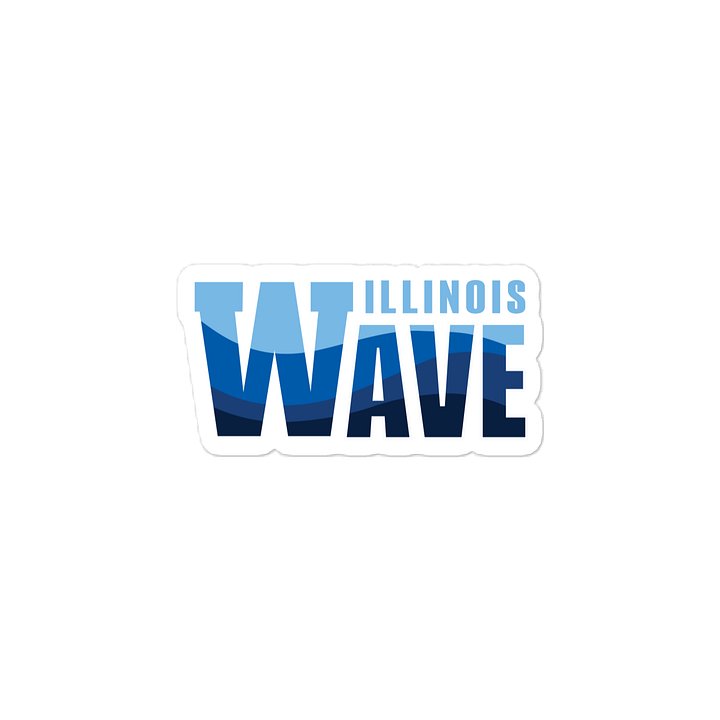 Wave Vinyl Decal product image (2)