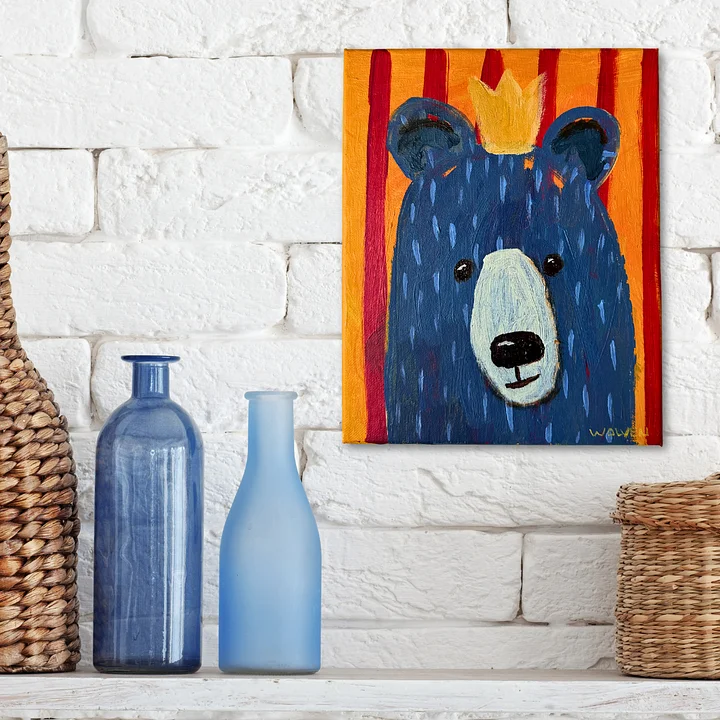 Original Painting: Beau – The Bear of Inner Strength product image (2)