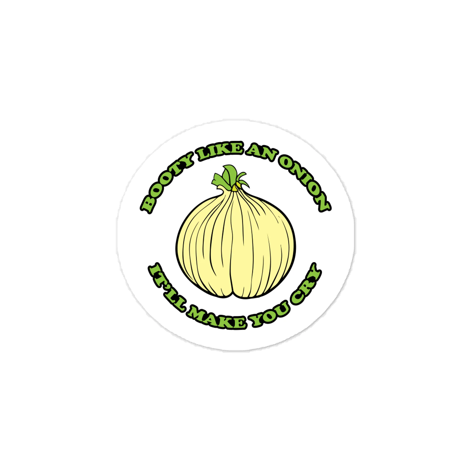 Onion Booty sticker product image (1)