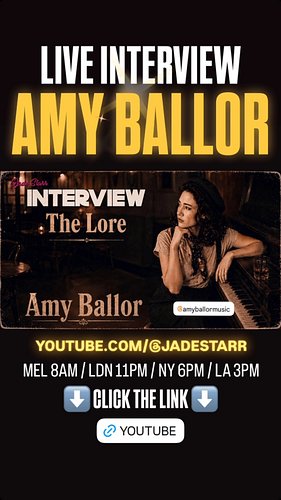 LIVE INTERVIEW with Amy Baylor - The Lore