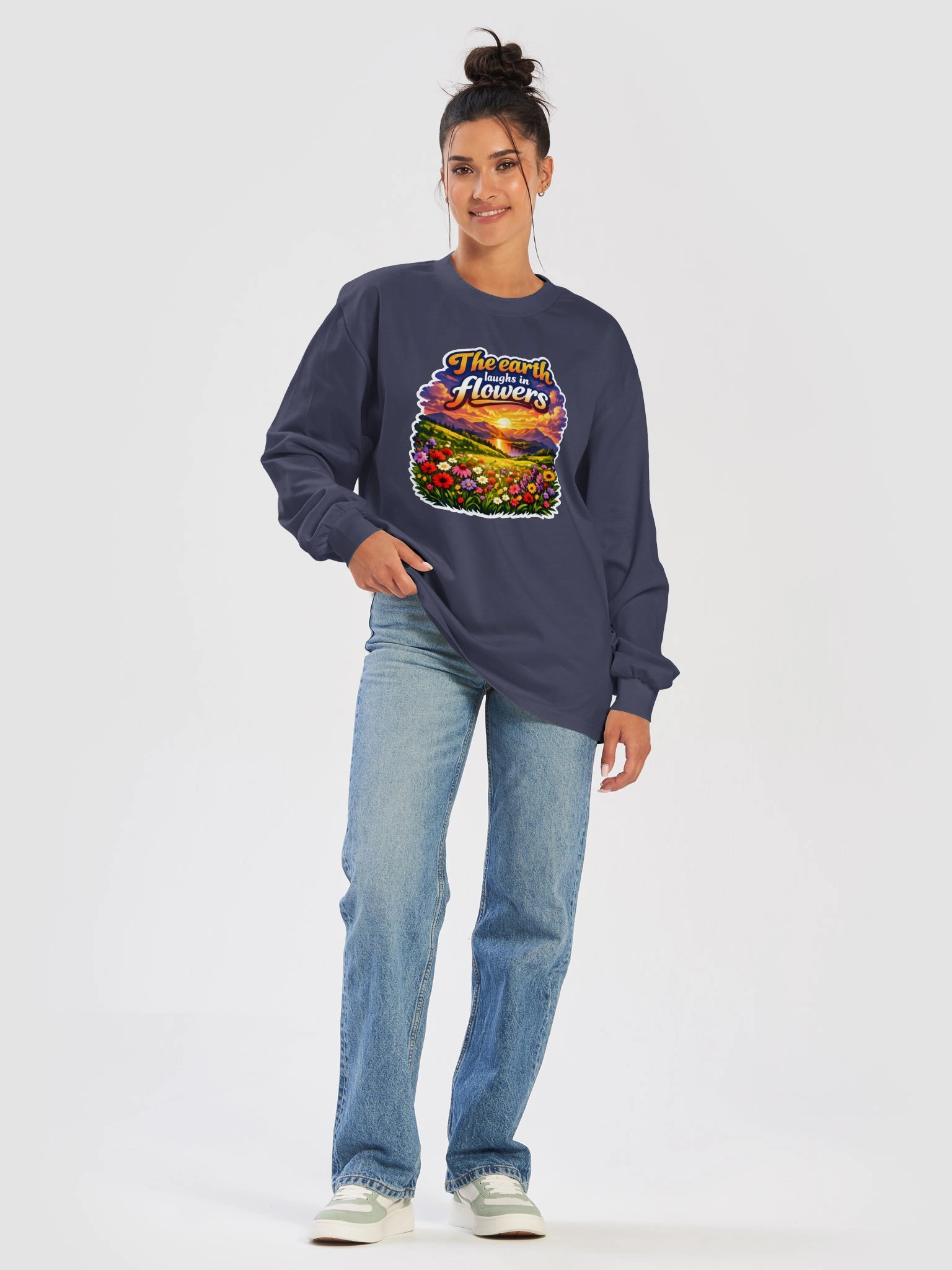 The Earth Laughs in Flowers Long Sleeve product image (25)