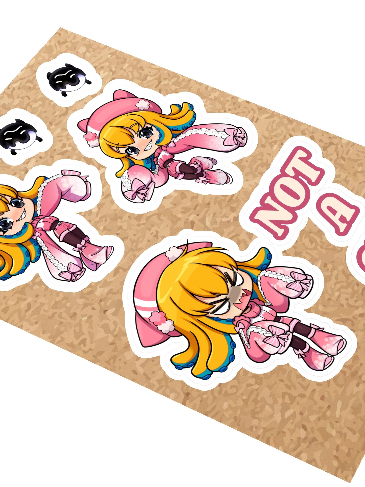 NOT A CAT - Sticker Sheet product image (2)