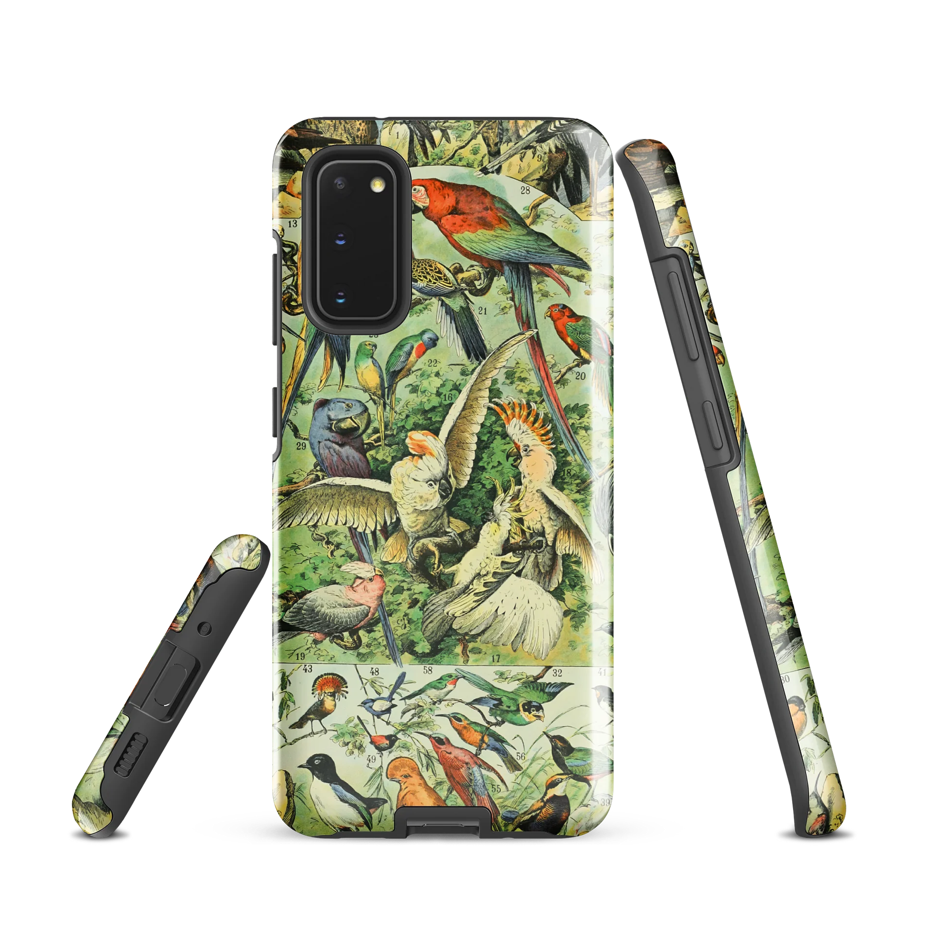 Tropical Birds Samsung® Tough Case product image (3)