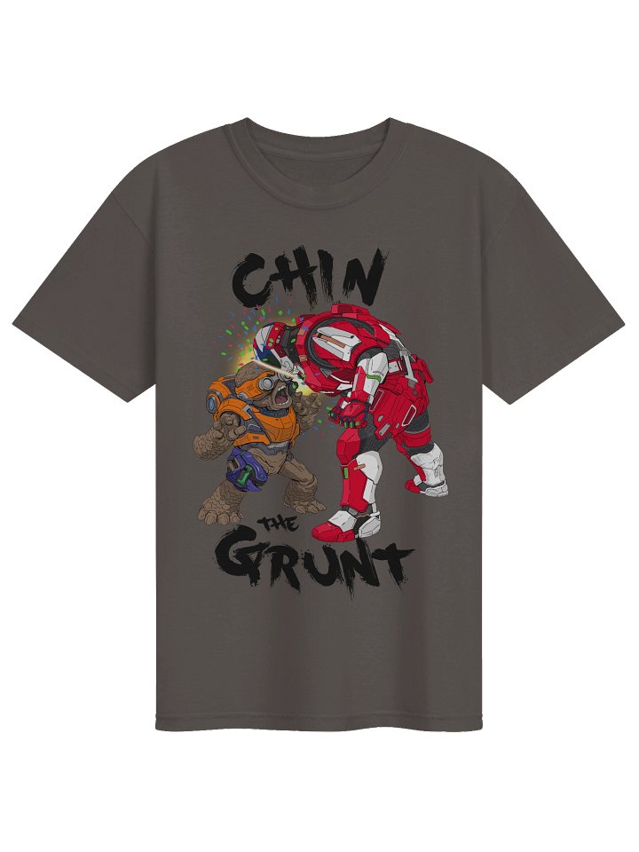 SpartanWarGames.com - UK Meetup 2026 "Chin the Grunt" T-Shirt product image (1)