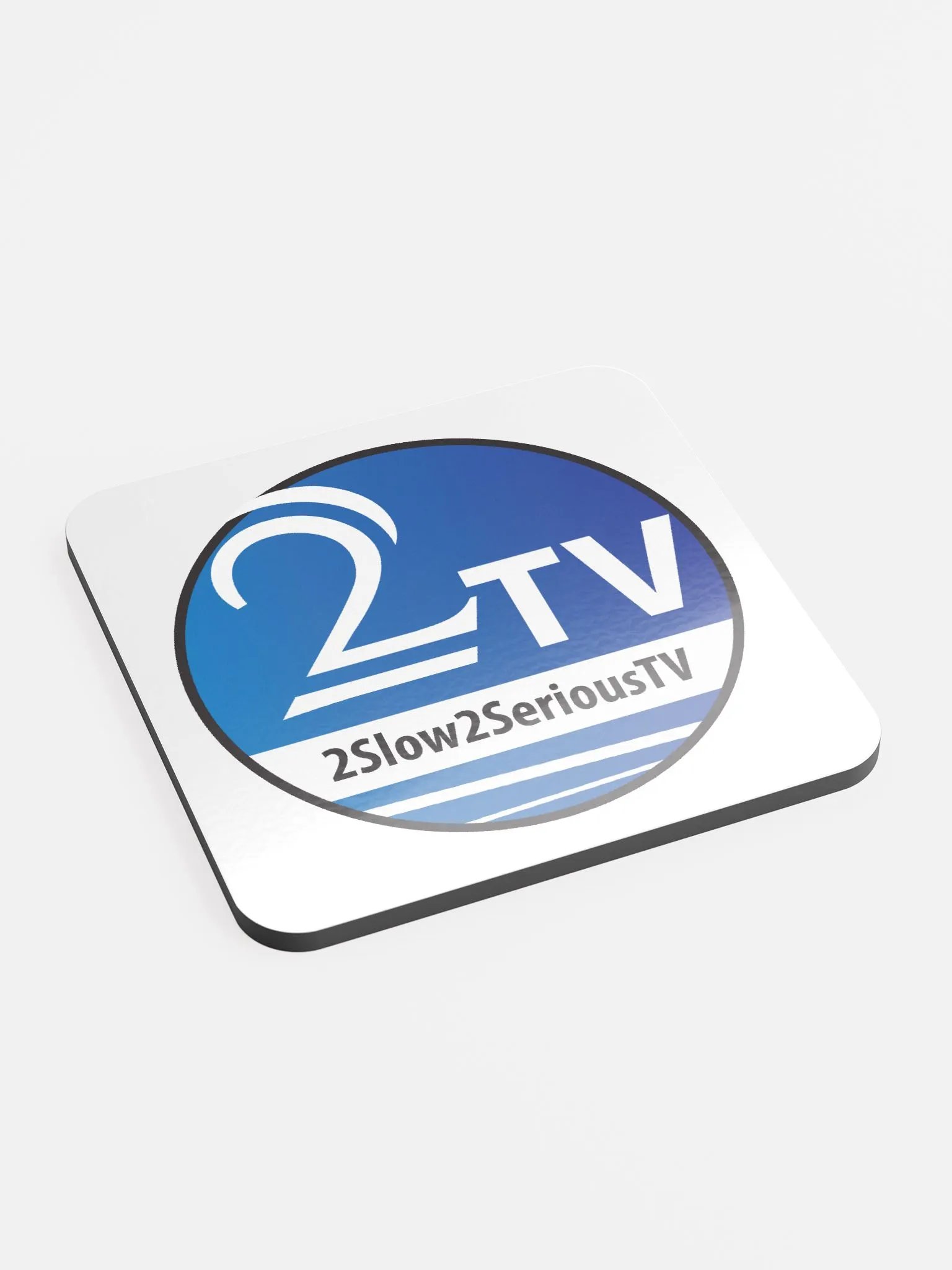 2slow Logo Coaster - Blue product image (2)