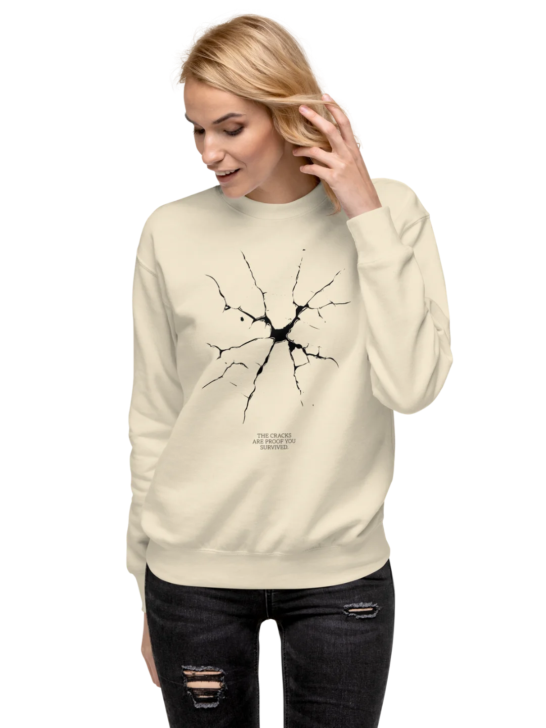 CRACKS — Survivor Sweatshirt product image (7)
