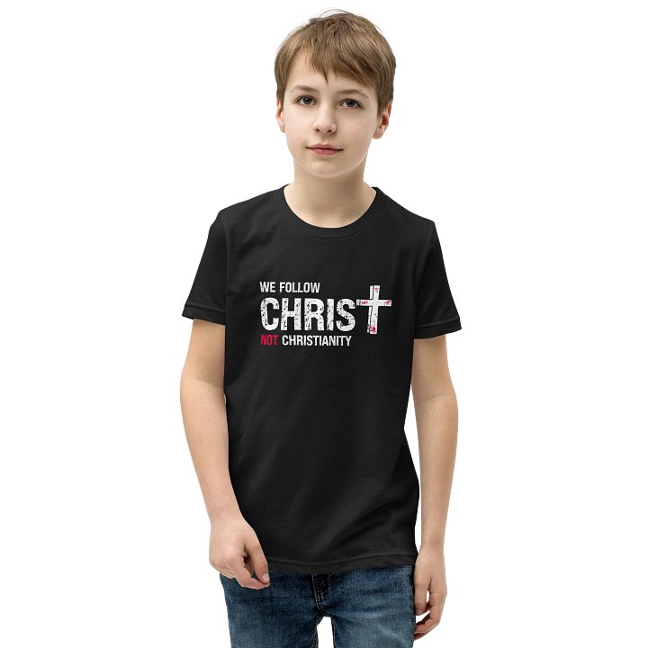 Youth We Follow Christ T-shirt product image (1)