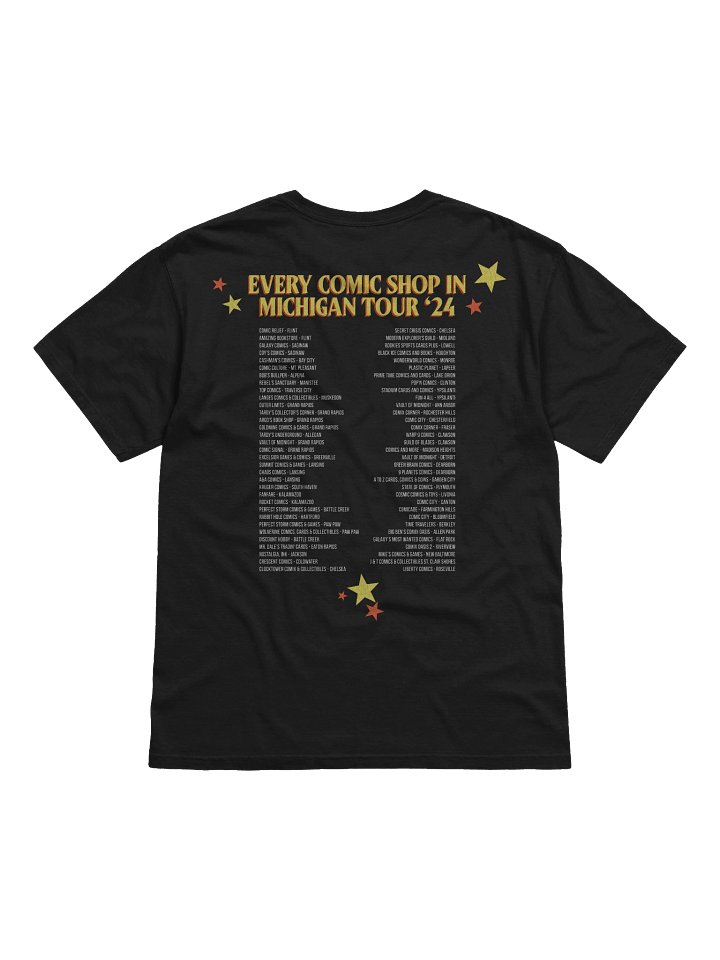 Michigan Tour '24 T-shirt product image (2)