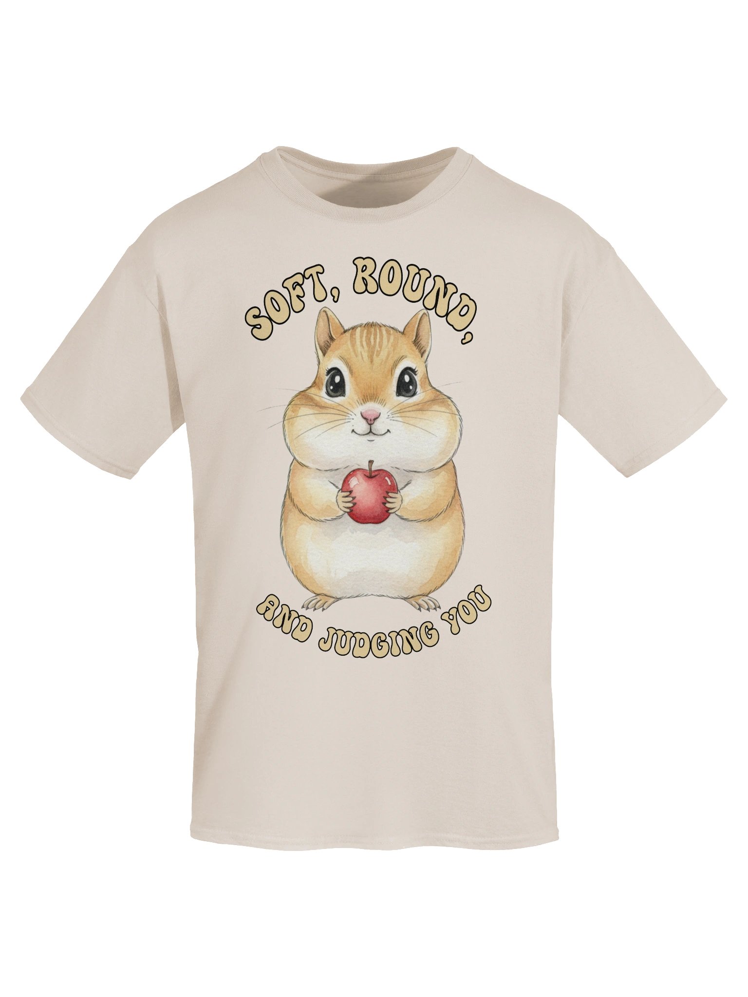 Soft, Round, and Judging You Hamster Tee product image (45)
