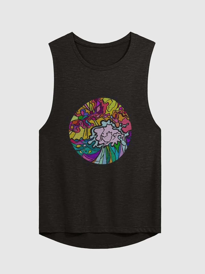 Swirling Spectrum Women's Flowy Tank - Wave at Sunset product image (2)