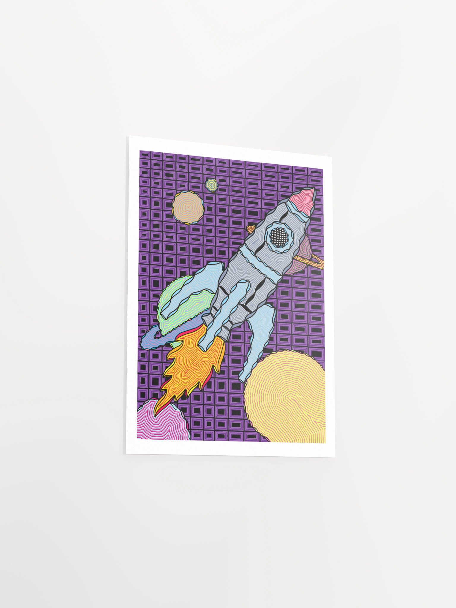 Enhanced Matte Paper Poster (Space v1) product image (3)