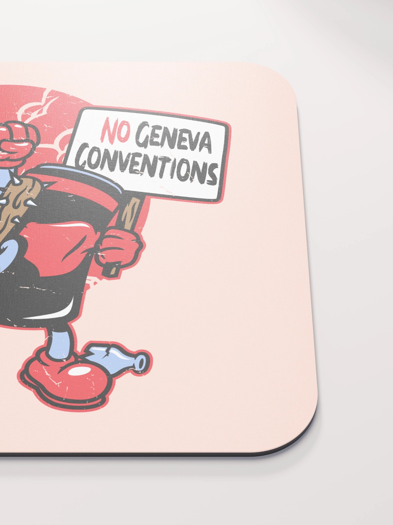 No Caffeine No Geneva Conventions Mouse Pad product image (5)