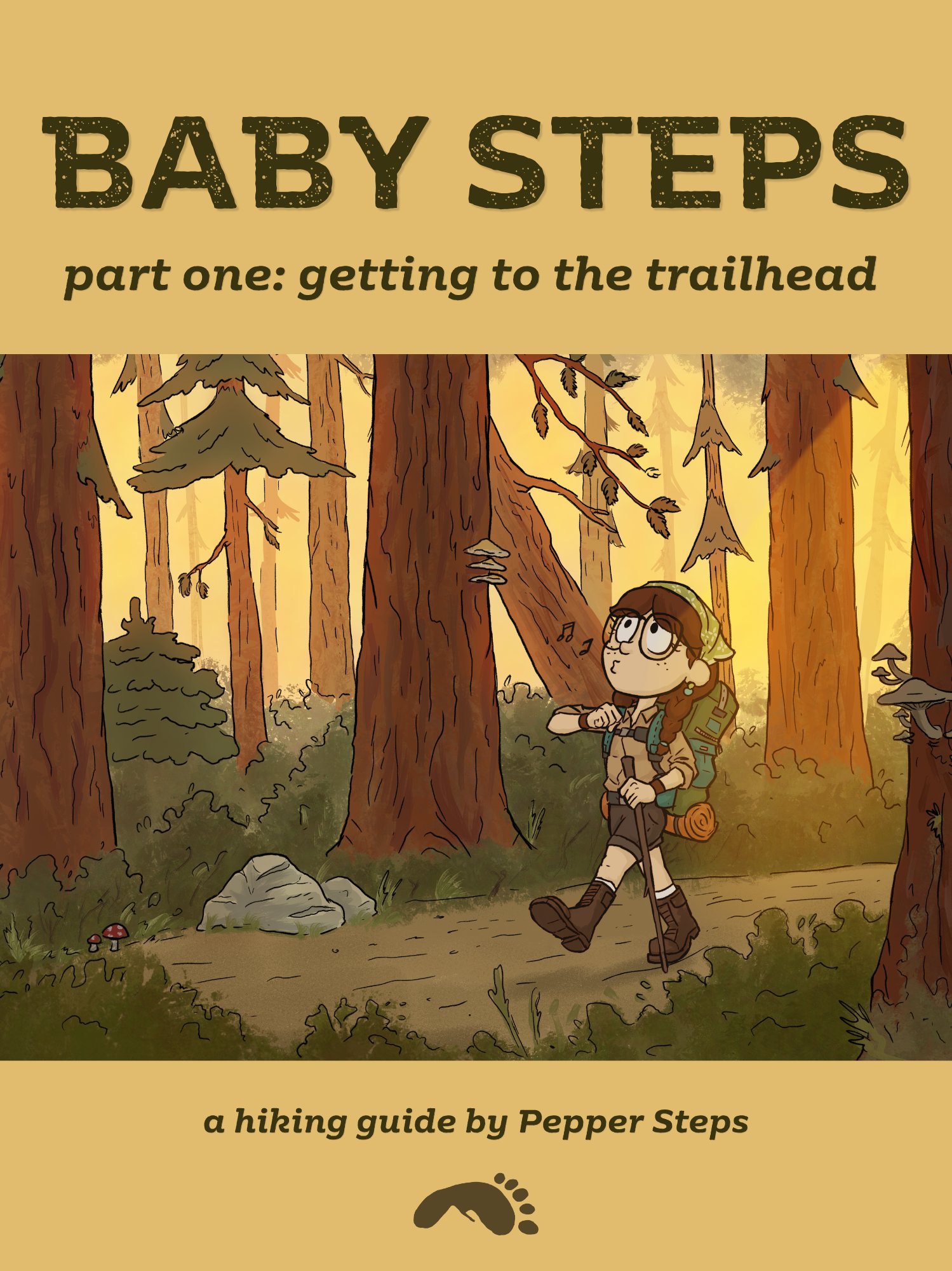 BABY STEPS: a Hiking Guide by Pepper Steps product image (1)