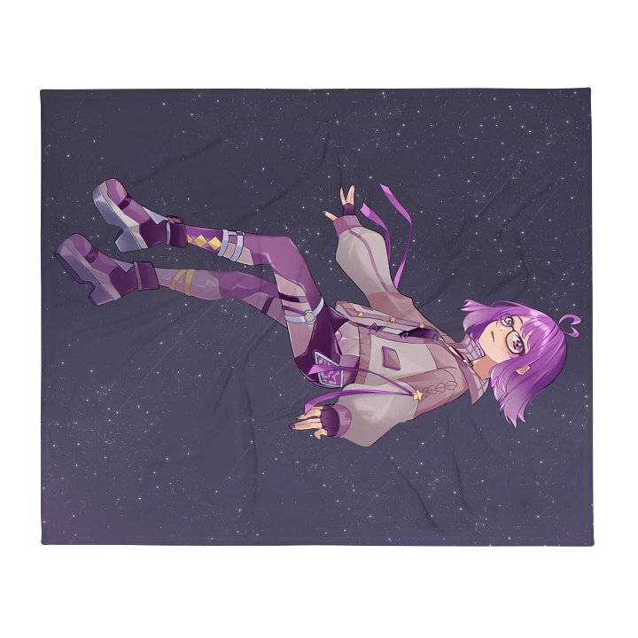 Space Walk Anna Throw Blanket product image (1)