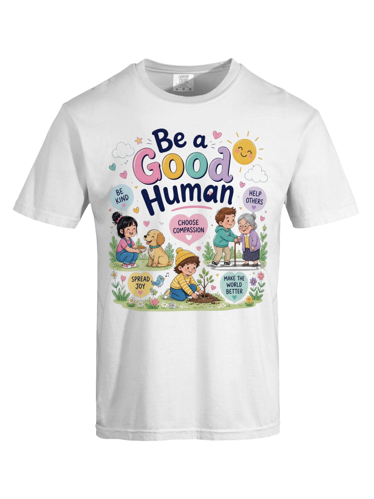 Be a Good Human Kindness Compassion Helping Scene product image (5)