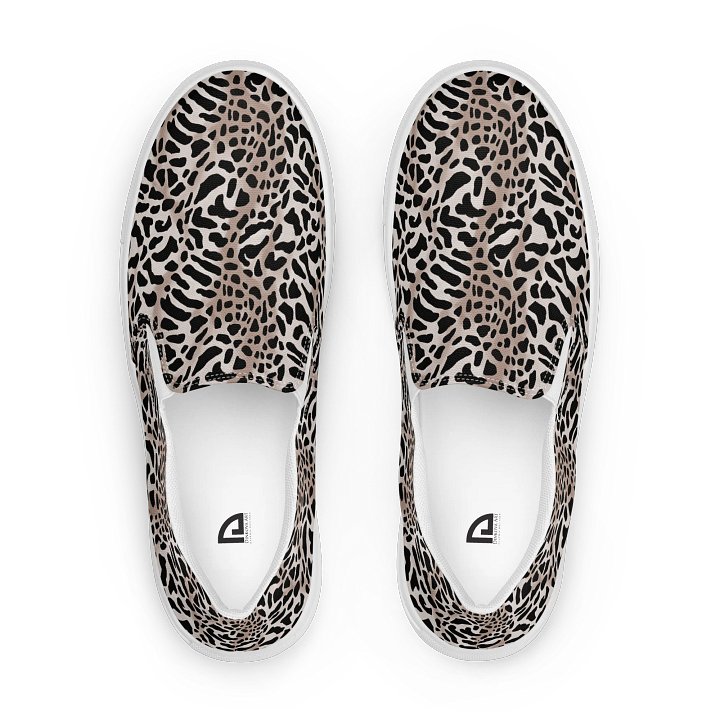 Café Giraffe Woman Canvas Shoes product image (1)