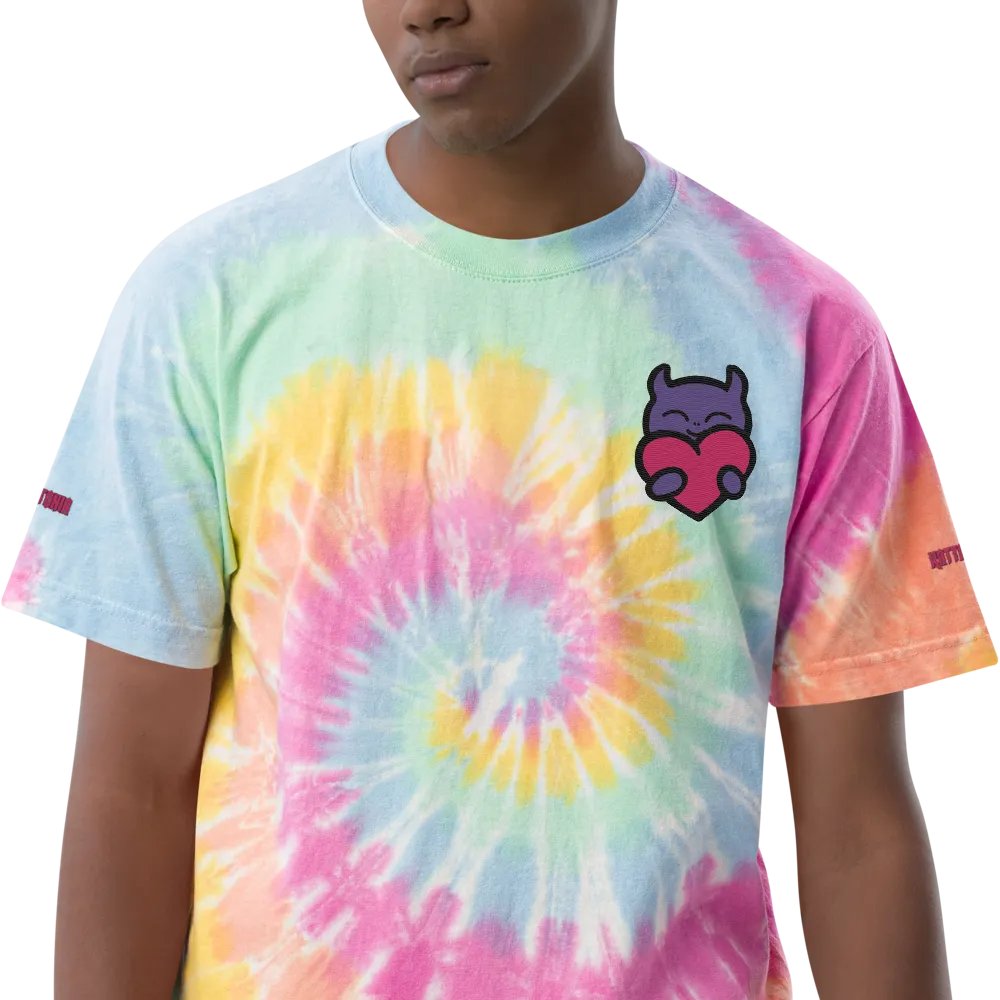 Tie Dyed Jeffrey Heart Shirt product image (9)