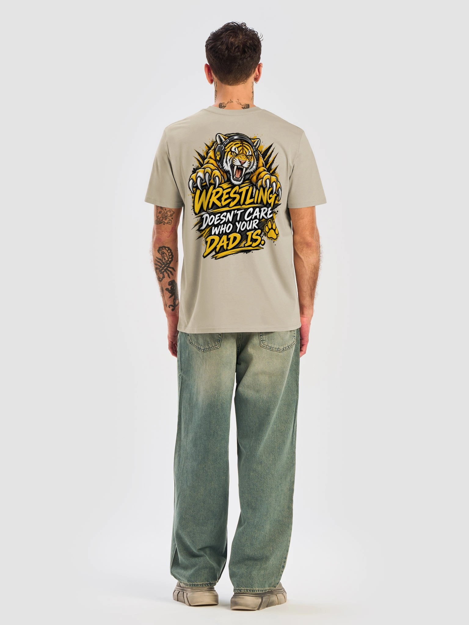 Wrestling Doesn’t Care Who Your Dad Is Tee product image (87)