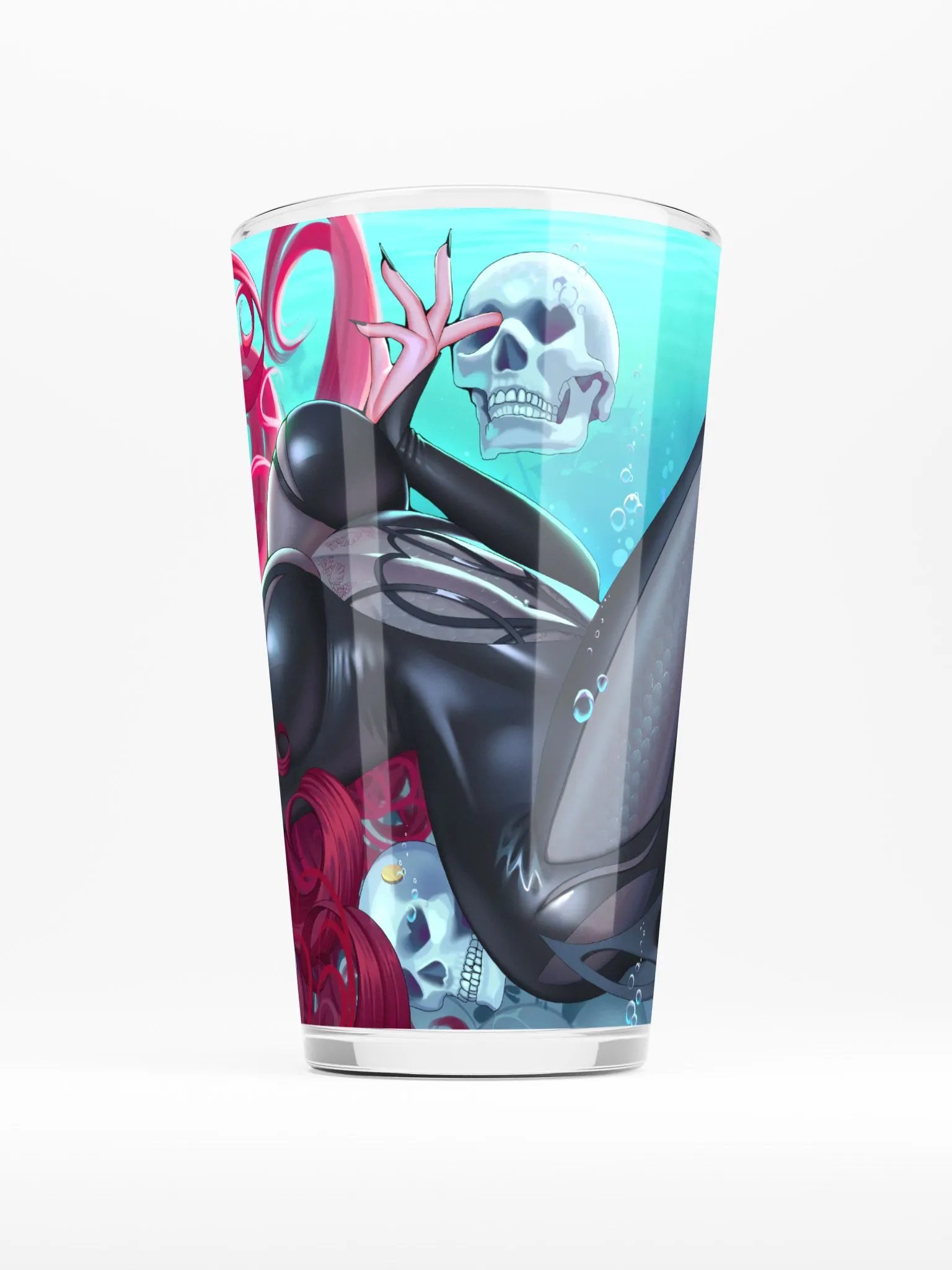 Deadly Beauty Pint Glass product image (1)