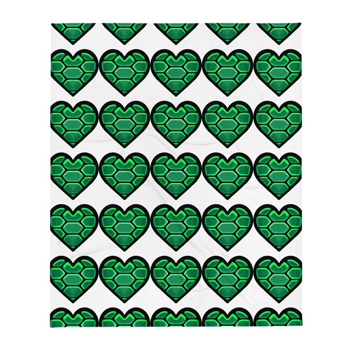 Turtle Heart Throw Blanket product image (1)