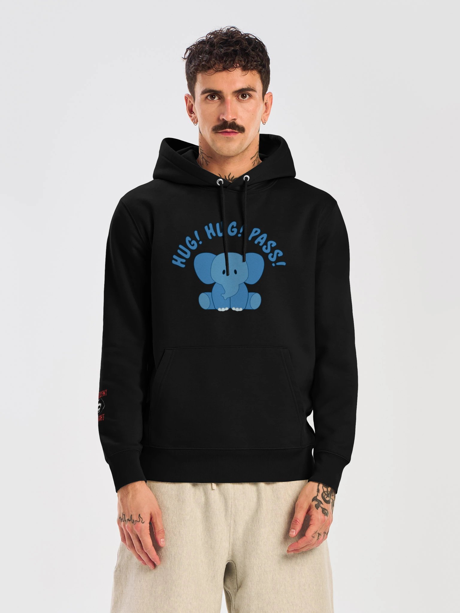 Jeph the Emotional Support Elephant Hoodie product image (5)