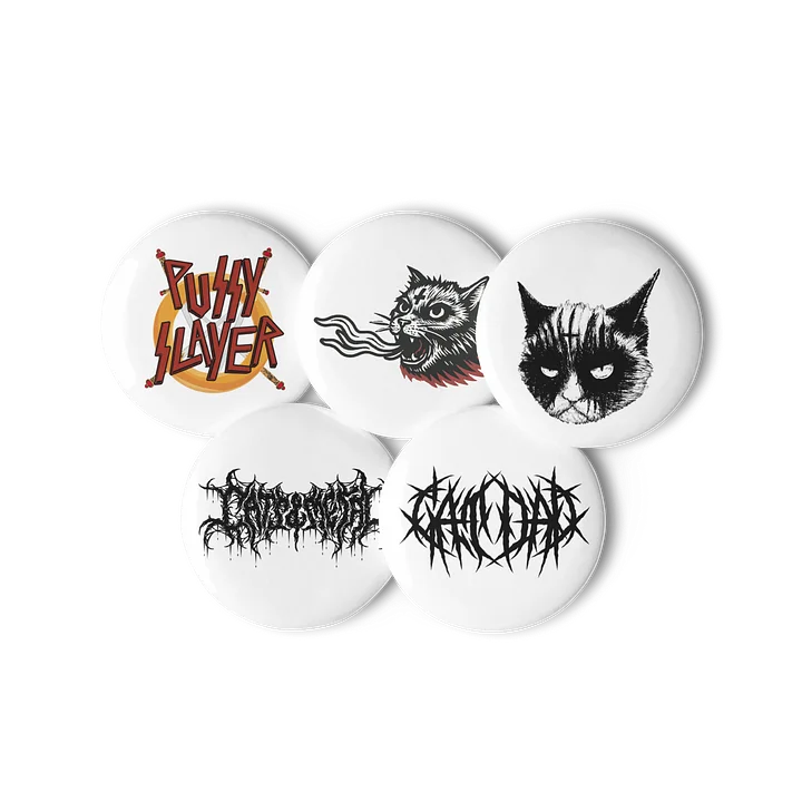 CATS AND METAL PIN SET 1 product image (2)