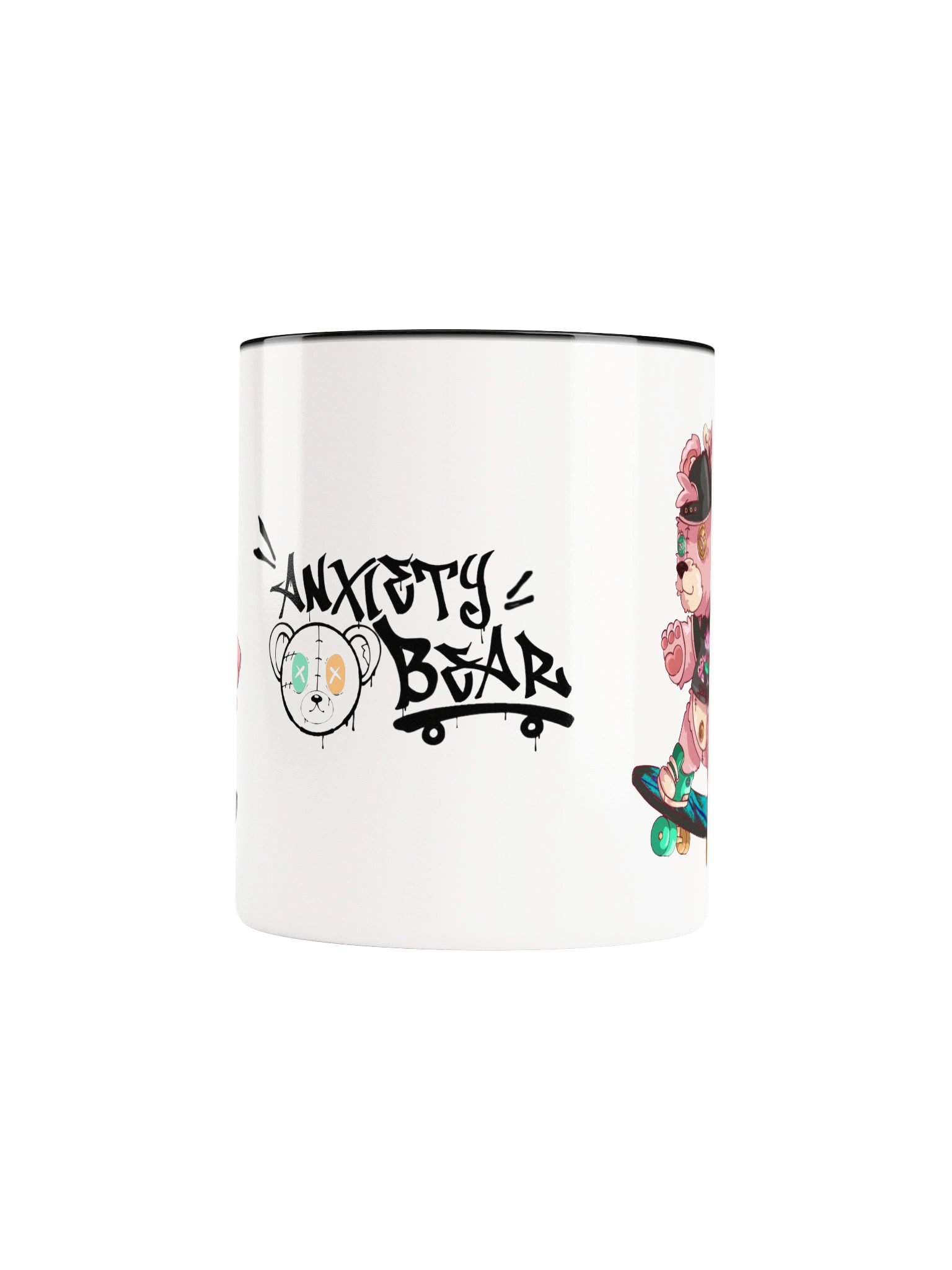 Anxiety Bear Skate Mug product image (90)