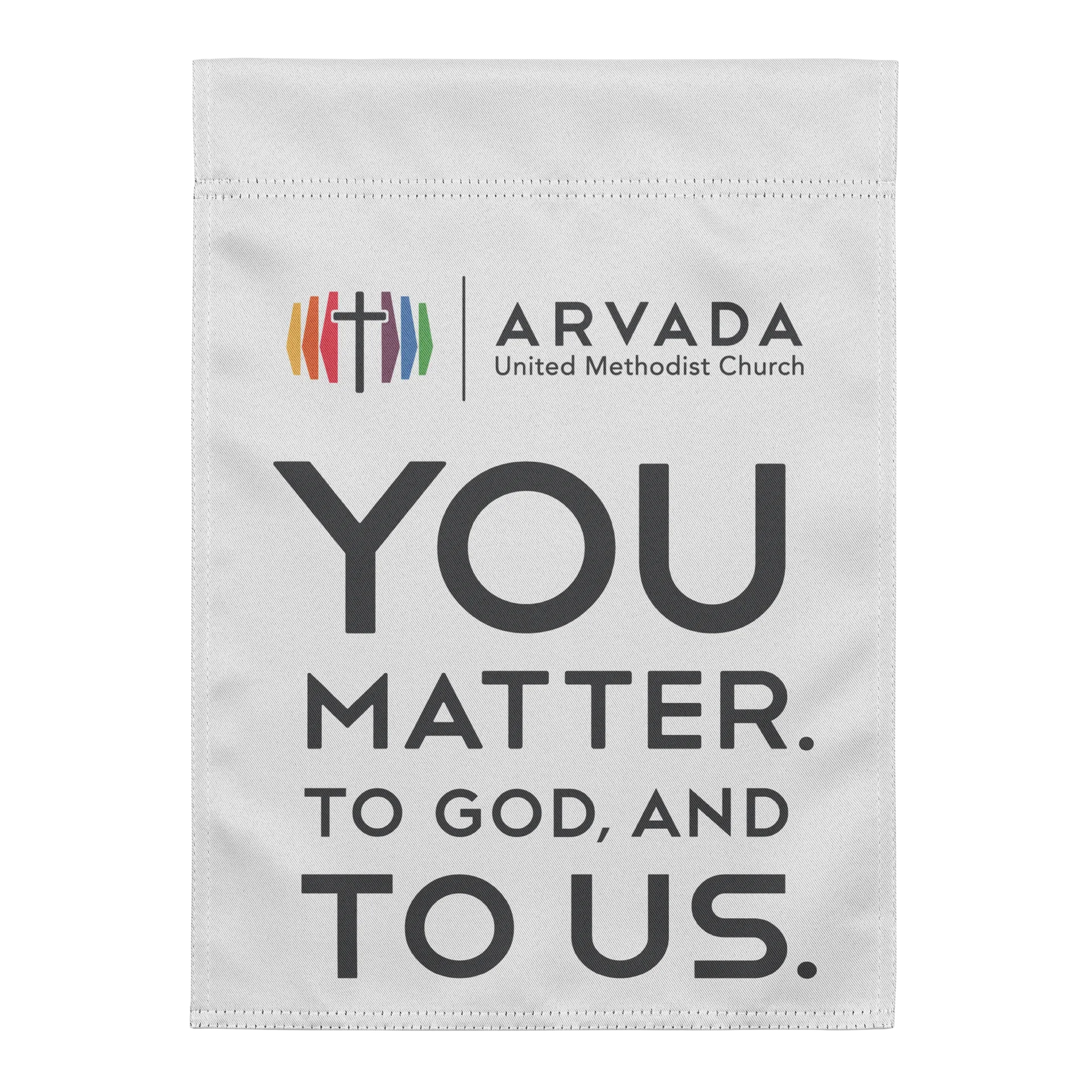 You Matter to God and Us Garden Flag product image (1)