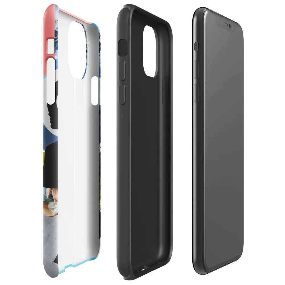 pnw/seattle themed collage iphone case product image (36)
