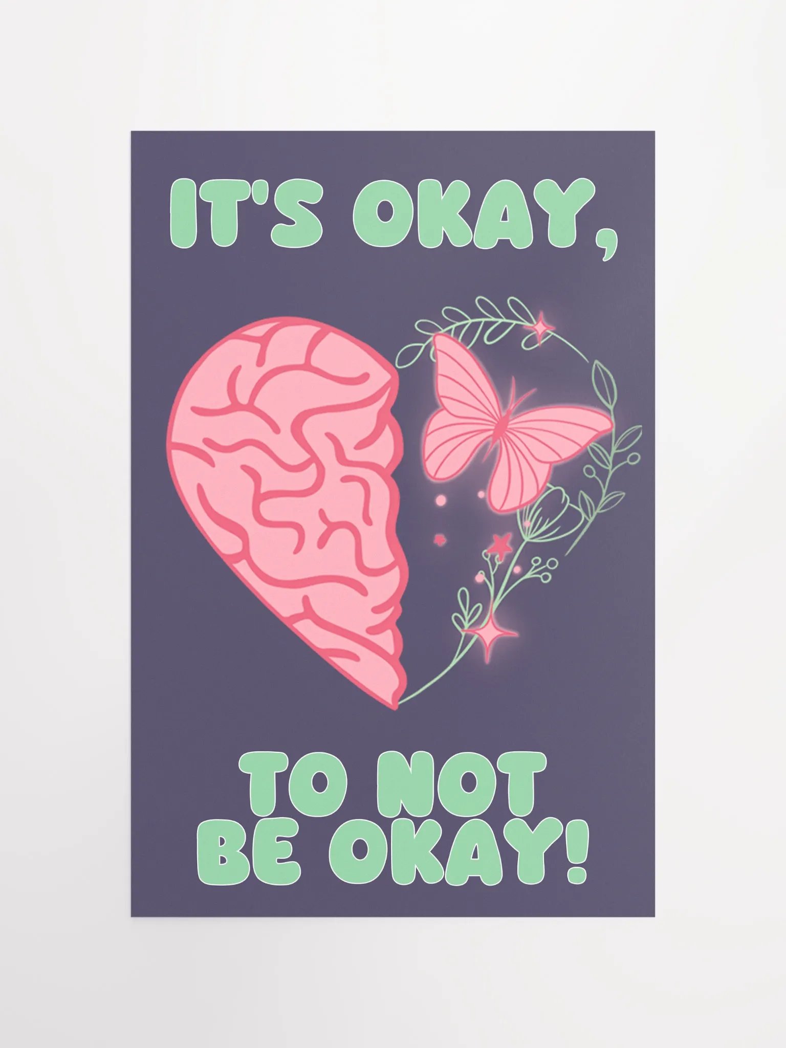 Mental health poster - It's okay to not be okay product image (4)