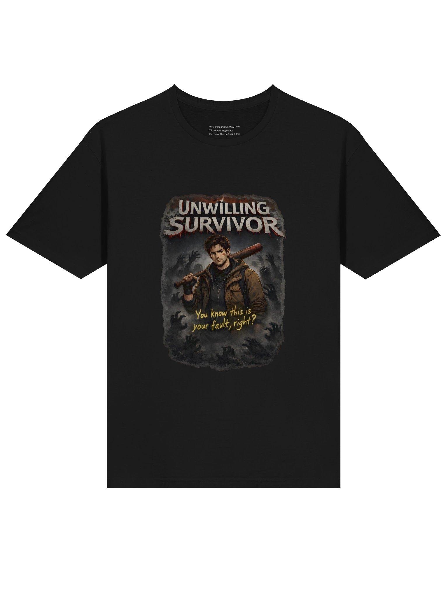 Unwilling Survivor - Eli approved T-shirt product image (19)