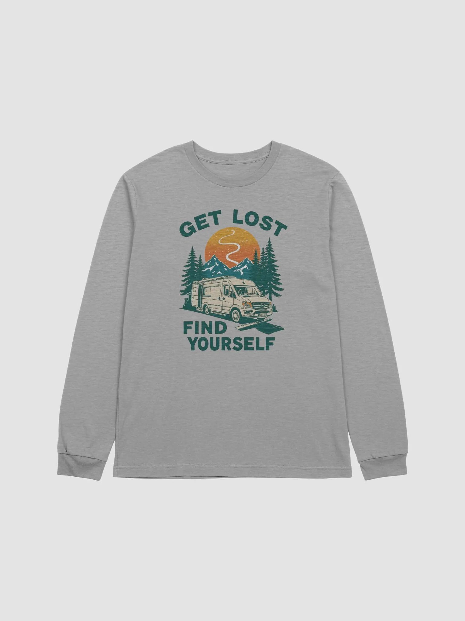 Wanderlust Mountain Van Long Sleeve Tee product image (8)