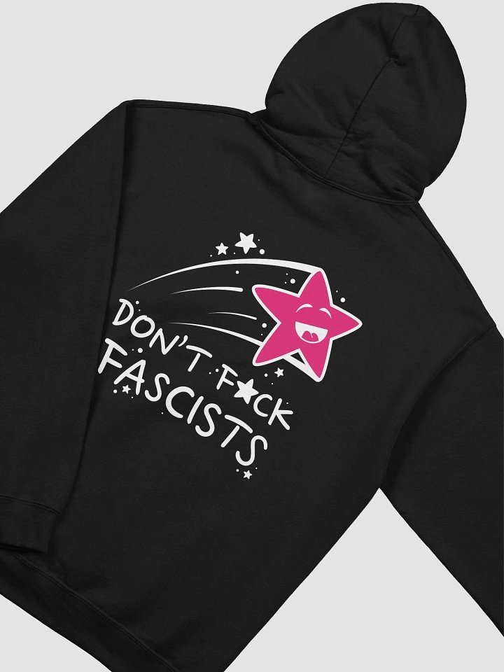 Don't F*CK Fascists Hoodie - Pink product image (1)