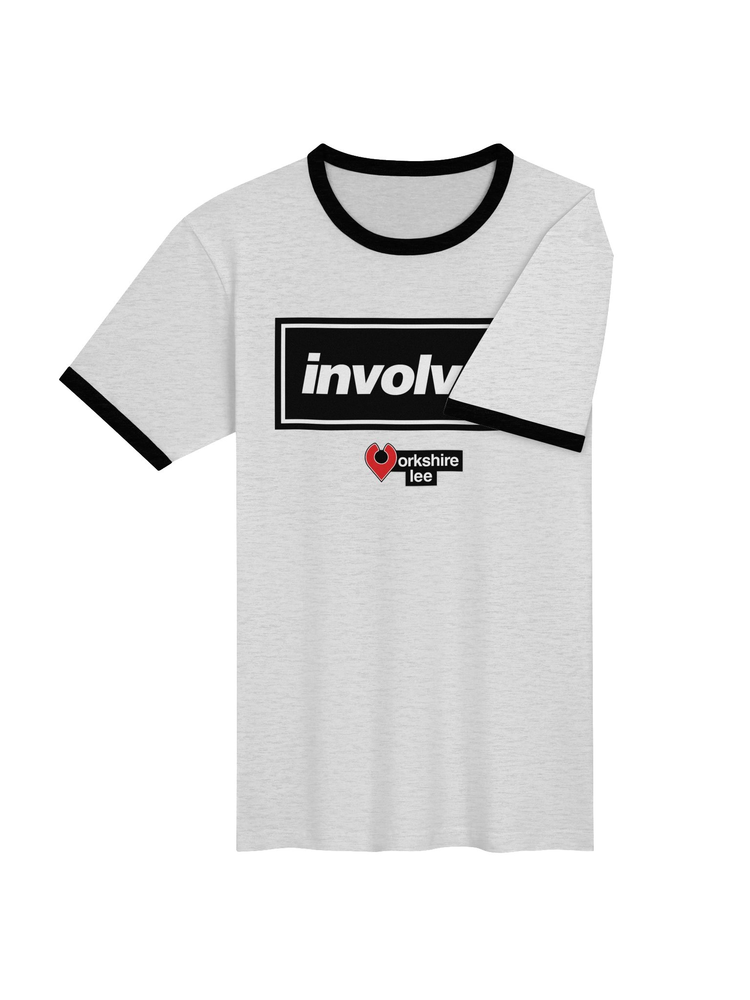 Involved (indie band style) ringer T-shirt (DTFx print) product image (11)