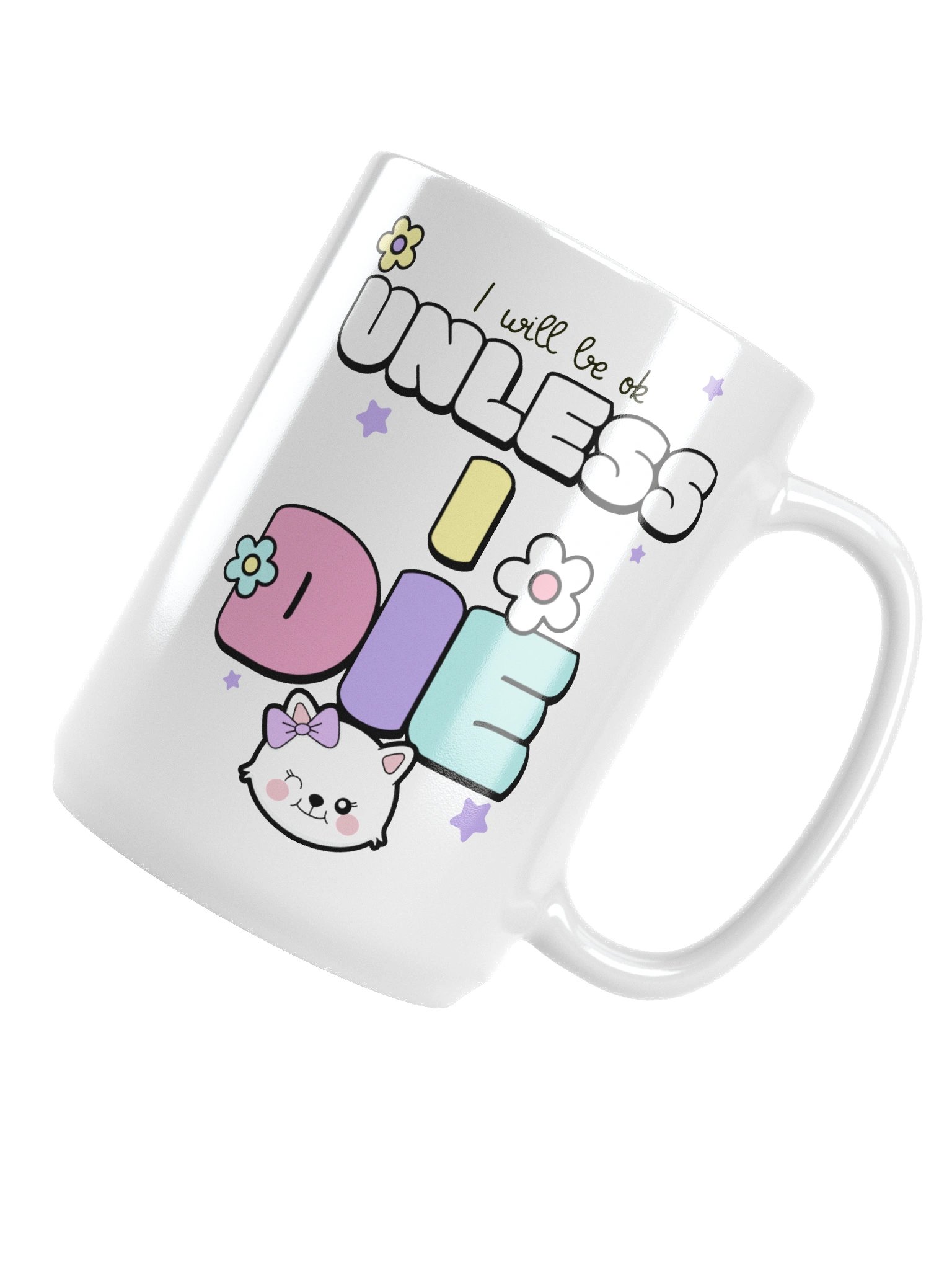 "Unless I Die" Glossy Mug product image (5)