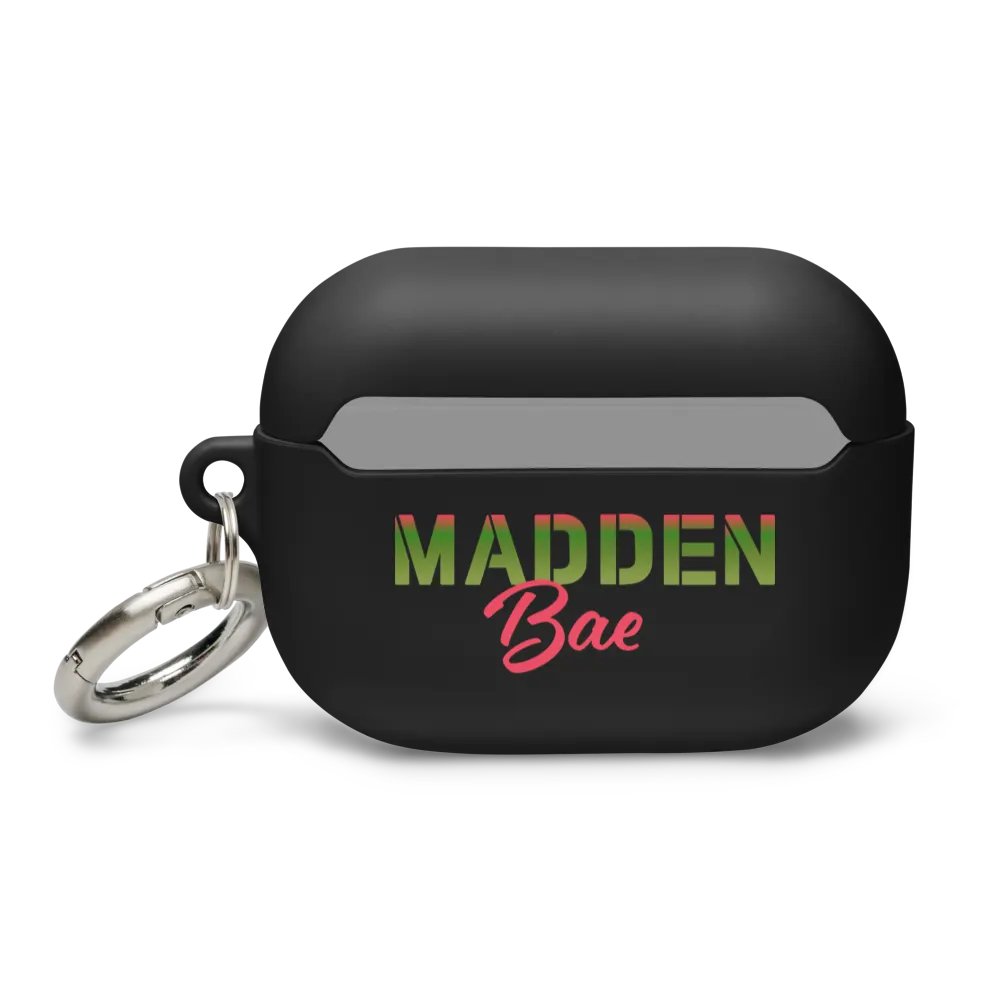 MaddenBae Airpods case Green and Pink product image (2)