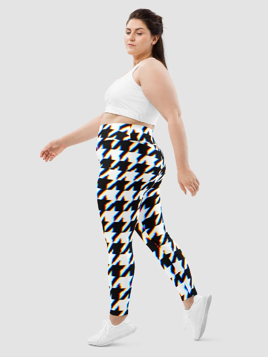 Houndsglitch All-Over Print Plus Size Leggings product image (3)