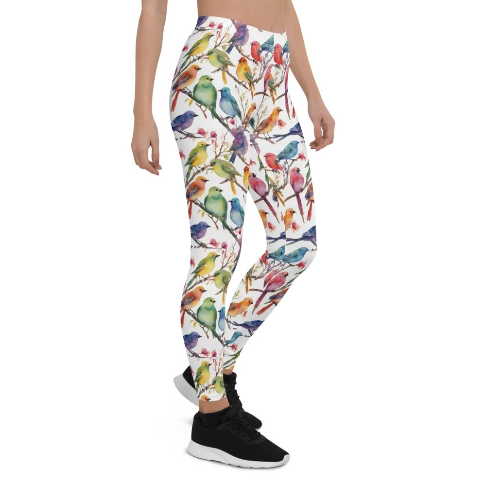 Multi Coloured Birds Leggings product image (7)