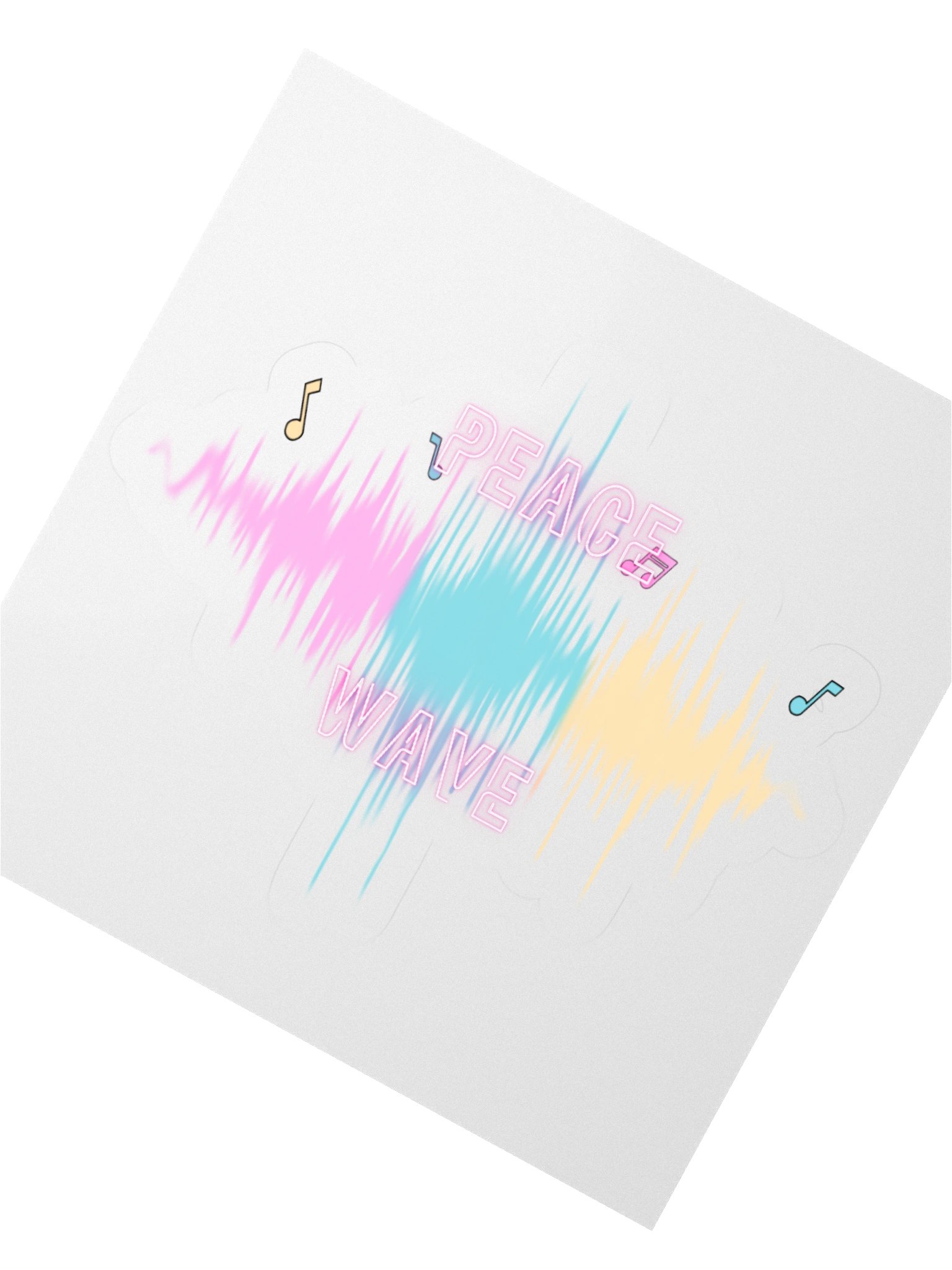 Peace Wave Sticker product image (2)