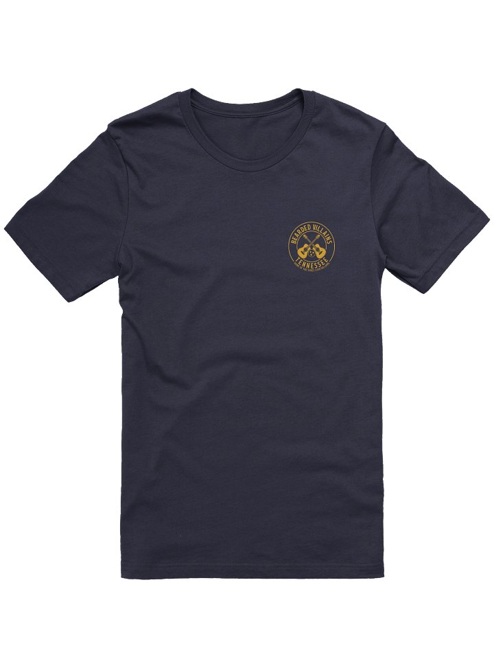BIG-n-TALL | TSV Bearded Villains Tennessee Bella+Canvas Unisex T-Shirt | Preds Yellow Logo | Bold Brotherhood Style & Premium Comfort Tee product image (2)