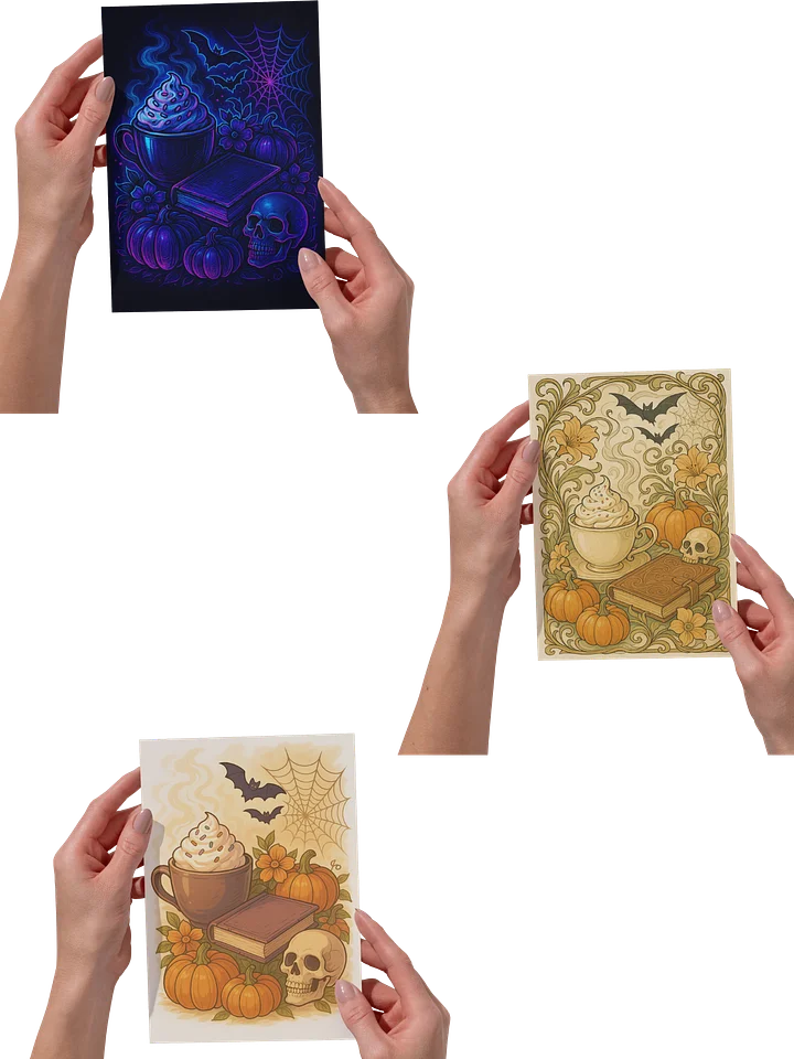 Spooky Halloween Prompt Guide – 4+ Creative MidJourney Prompts (Anime, Cyberpunk, Art Nouveau, Synthwave & More) product image (2)