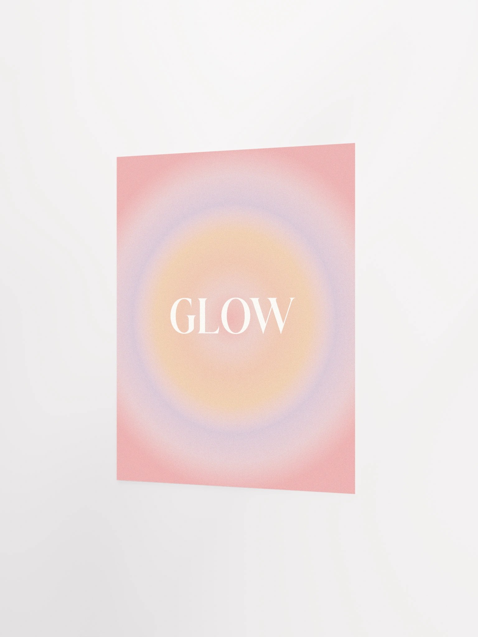 Glow Gradient Grain Poster product image (11)
