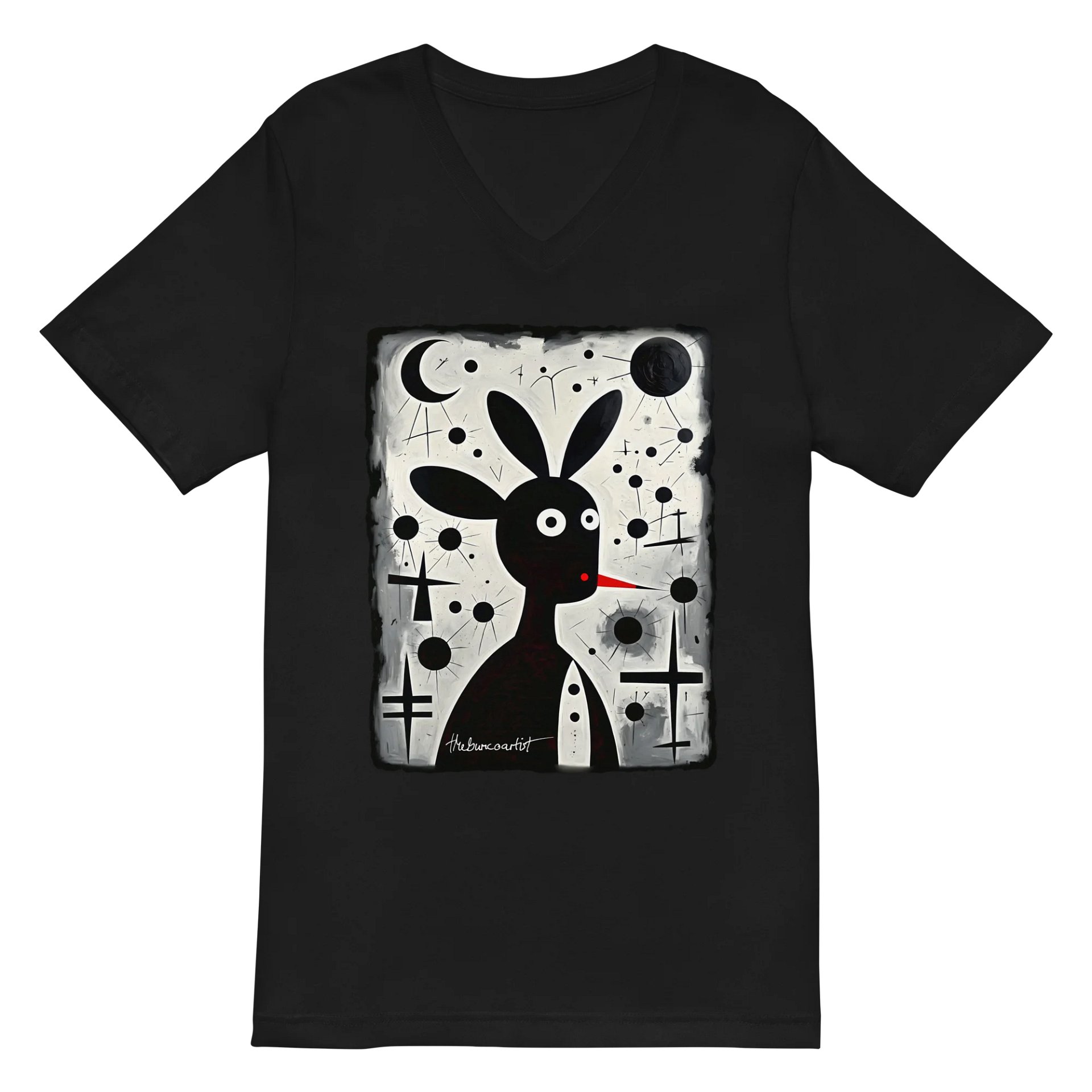 Bella+Canvas Short Sleeve V-Neck Jersey T-Shirt product image (1)