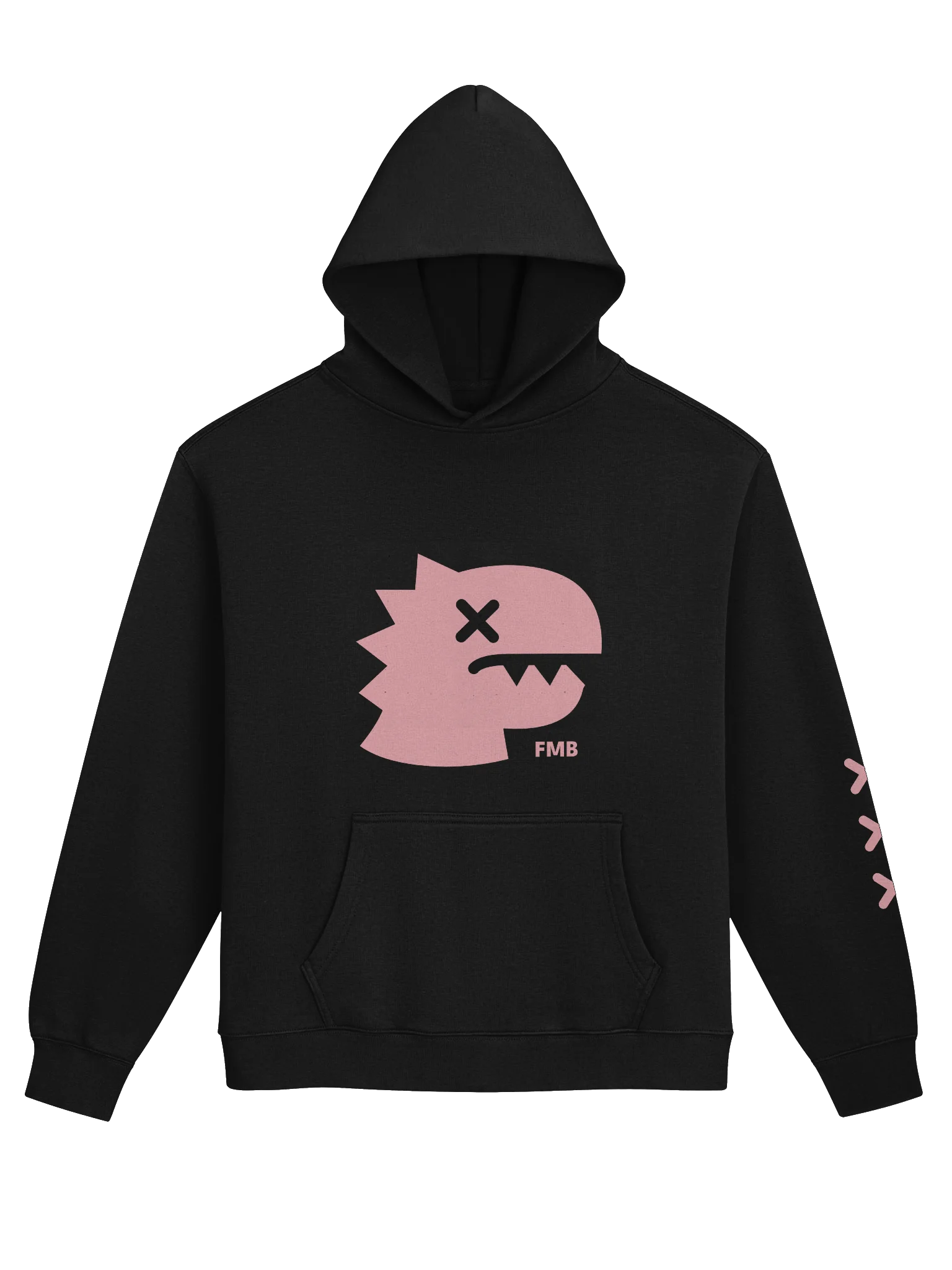 FMB | JETLAG DINO Premium Hoodie Pink product image (1)