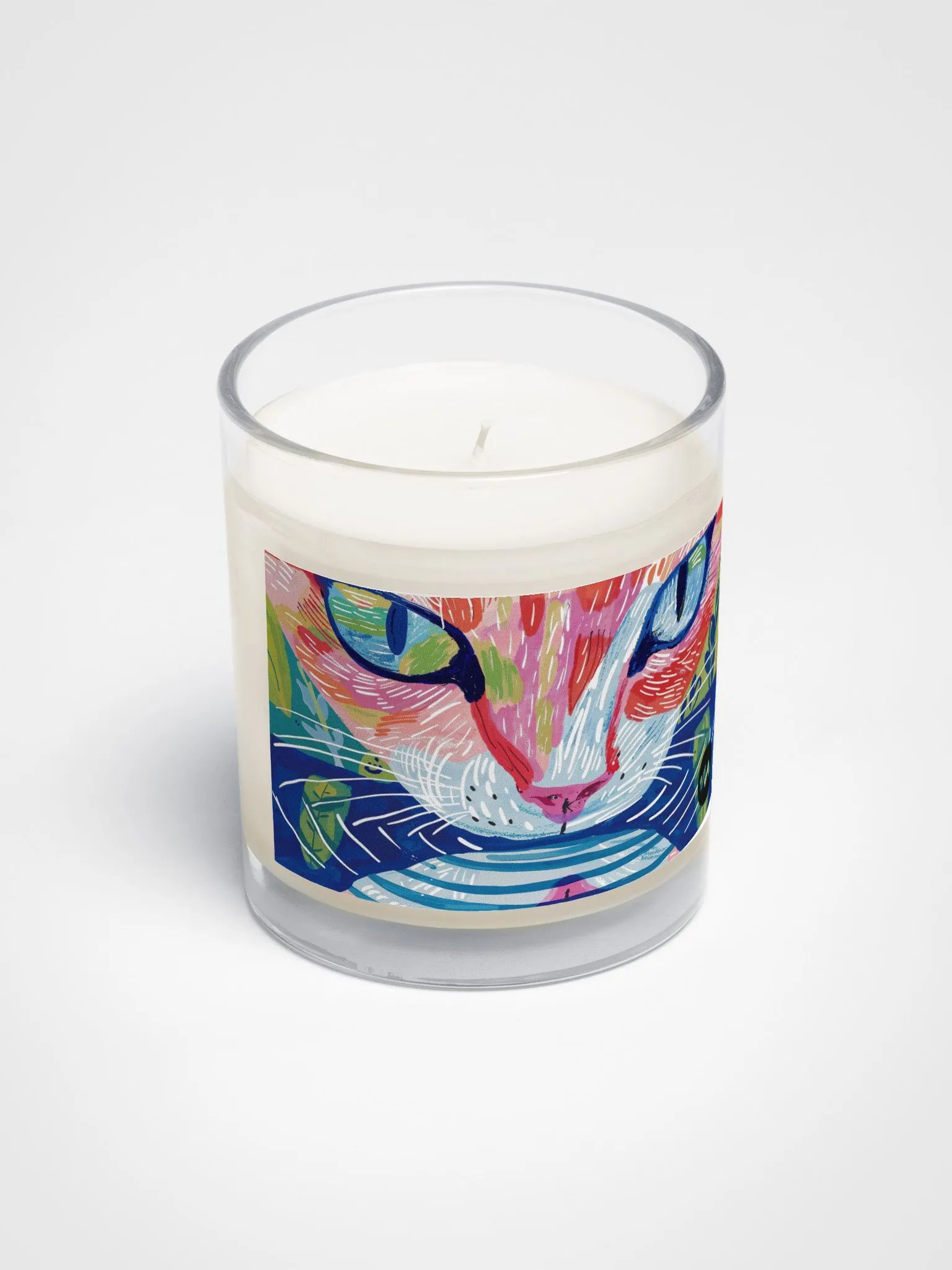 Cat Face Wax Candle product image (2)