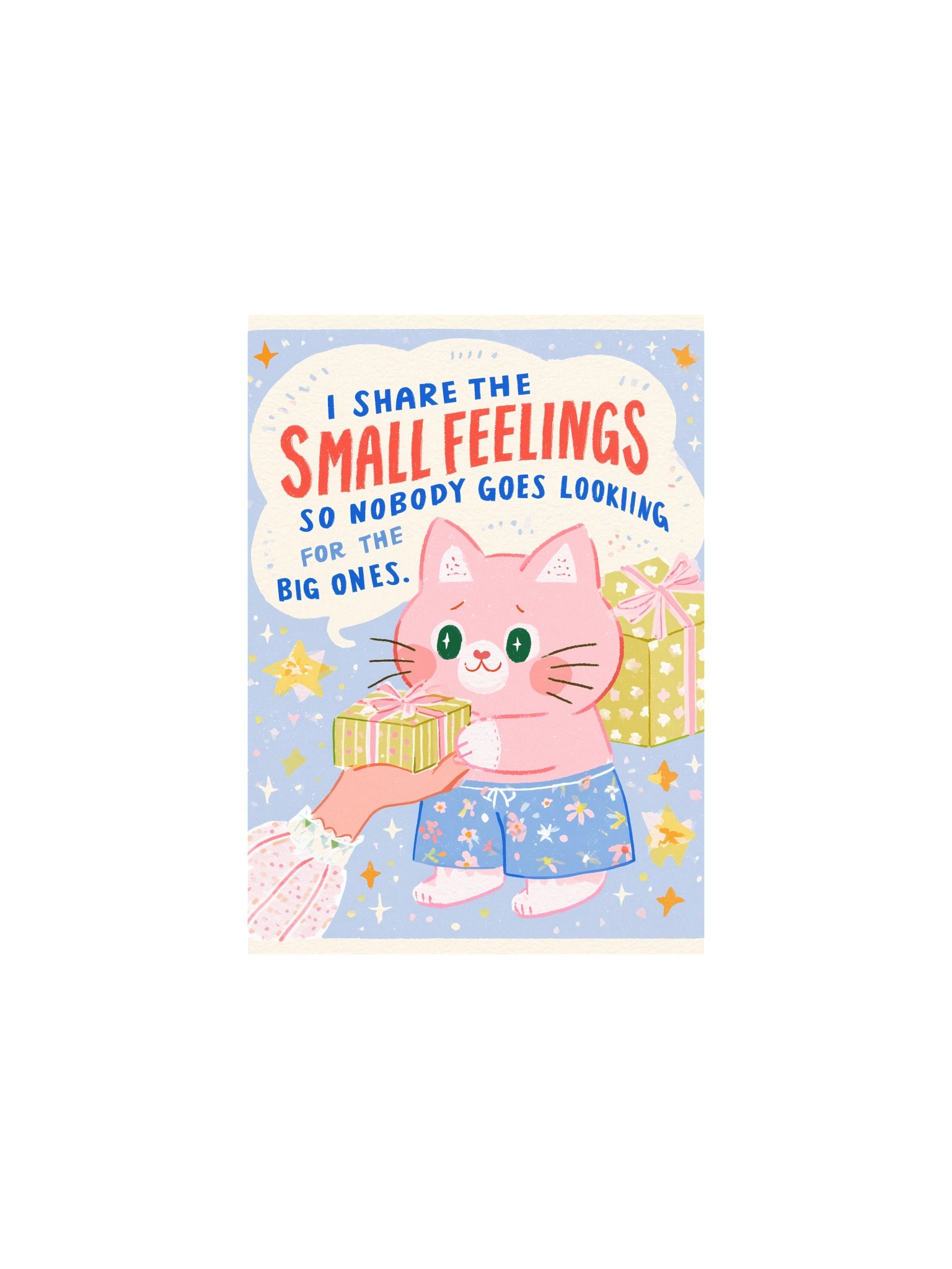 Pastel Cat Feeling Poster product image (4)