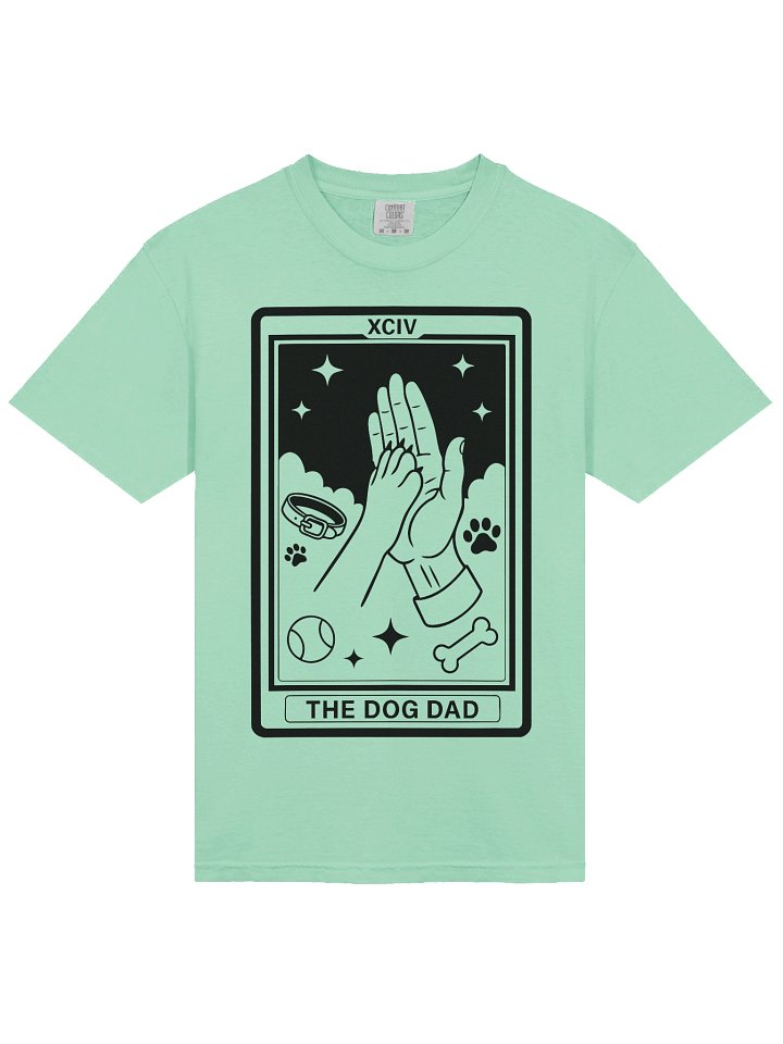 🔮 “The Dog Dad Tarot Tee [Black Print]” product image (37)