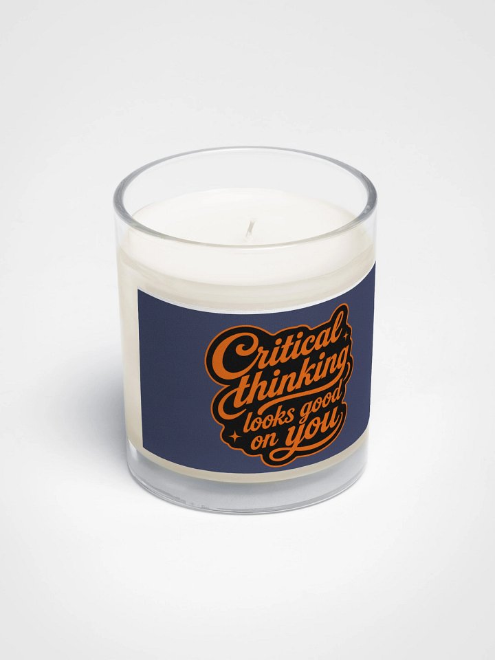 Critical Thinking Looks Good On You - Soy Wax Candle product image (2)
